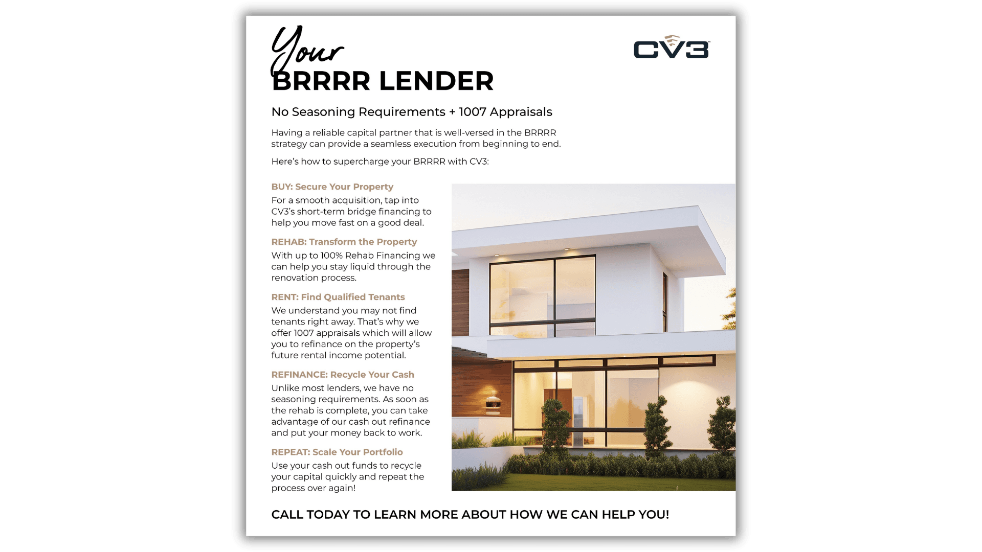 CV3 BRRRR Lender - Duplex - Media Wrapper_1